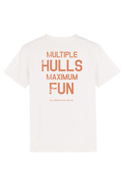 T-Shirt - Adult - White - Melon